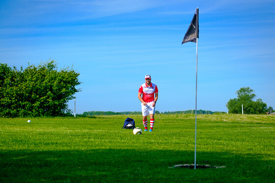 Une partie de FootGolf en famille - FootGolf Parc Lac du Der - Giffaumont-Champaubert (51)