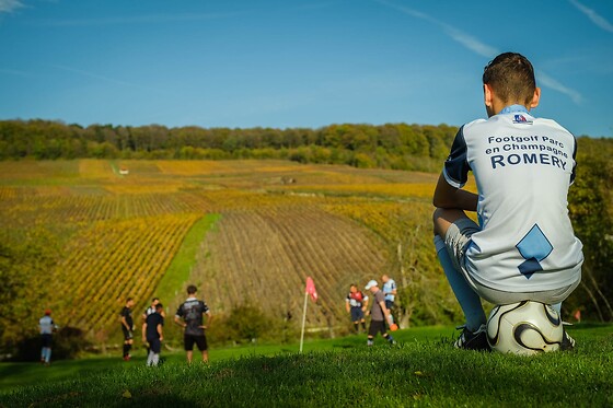 Partie de FootGolf en famille - FootGolf Parc Romery (51)