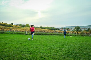Partie de FootGolf en famille - FootGolf Parc Romery (51)
