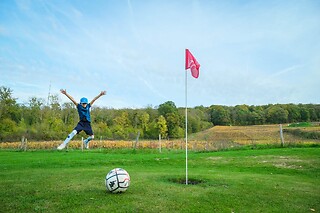Partie de FootGolf en famille - FootGolf Parc Romery (51)
