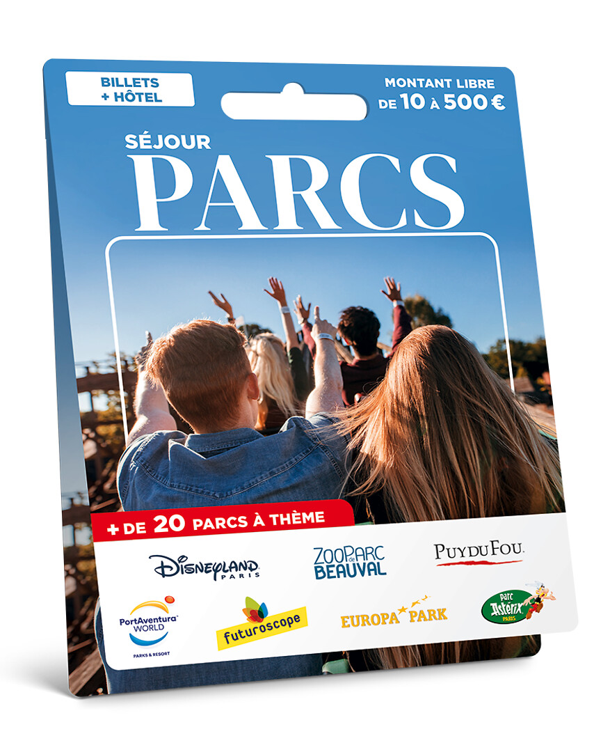 Carte Billetterie - Séjour Parcs d'Attractions