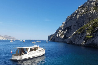 Croisière demi-journée dans les Calanques, Marseille rive droite