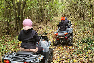 Randonnée Quad à la découverte des joyaux de Thoiry (78)