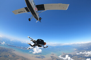 Saut en Parachute en tandem entre La Rochelle et l'Île d'Oléron