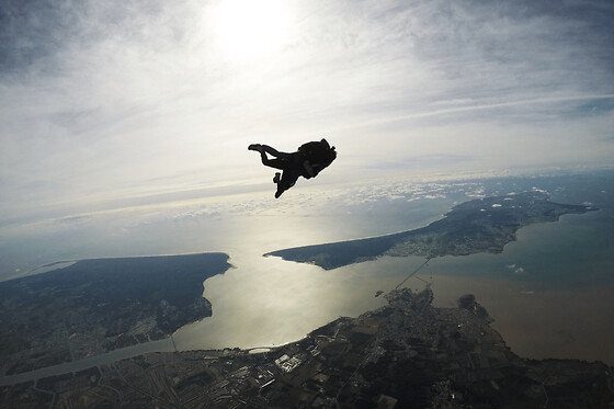 Saut en Parachute en tandem entre La Rochelle et l'Île d'Oléron