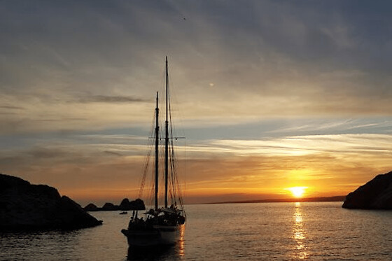 Soirée en voilier au soleil couchant à Marseille (13)