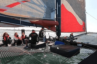 Location d'un catamaran avec skipper sur la journée à Arcachon