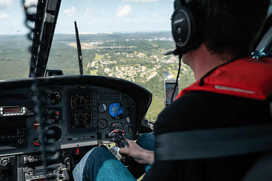 Initiation au pilotage d'hélicoptère à Gap-Tallard (05) - Vol d'initiation - 20 min