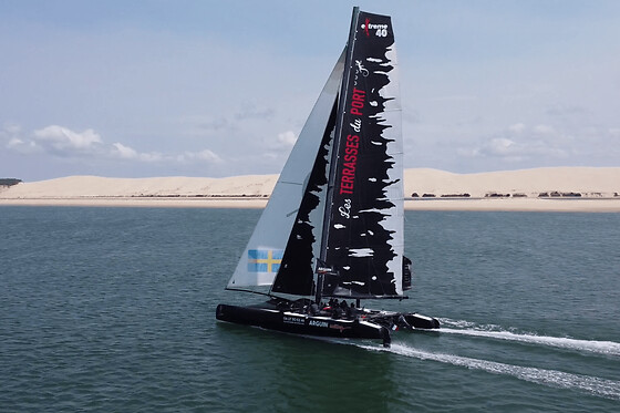 Stage de pilotage de catamaran de course à Arcachon