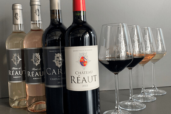 Visite & dégustation de 4 vins au Château Réaut à Rions (33)