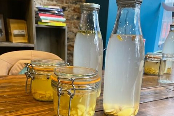 Atelier fermentation de Ginger beer à Paris 20ème