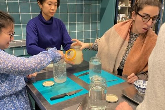 Atelier fermentation de Ginger beer à Paris 20ème