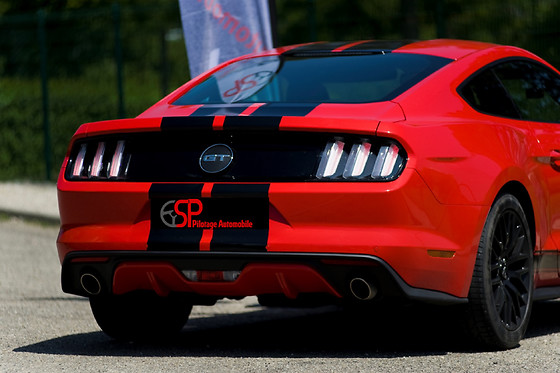 Pilotage Ford Mustang V8 - SP Pilotage automobile - Charavines (38)