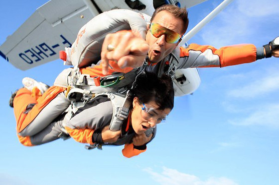 Saut en parachute - Parachutisme Occitan - Moissac (82)