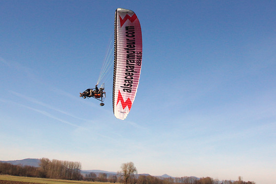 Vol en parapente