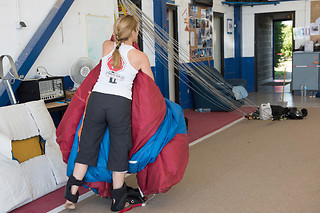 Un saut en parachute en tandem - Skydive Maubeuge - Vieux-Reng (59)