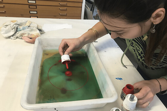 Atelier Suminagashi à Strasbourg (67)