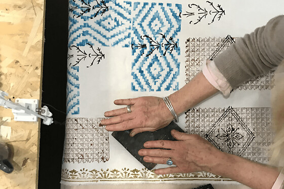 Initiation à la technique du Block Print près de Marseille (13)