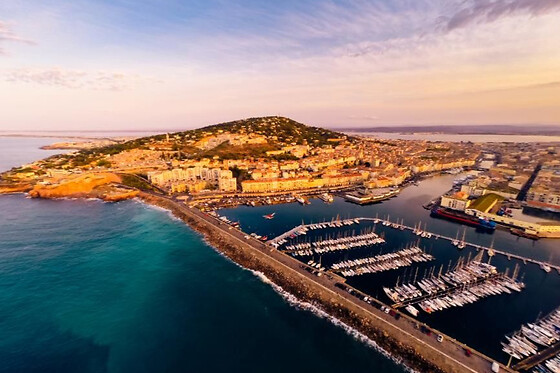 Escale à Sète en catamaran depuis La Grande-Motte