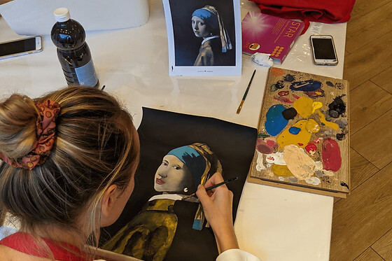 Atelier de dessin ou peinture à Lyon 4ème