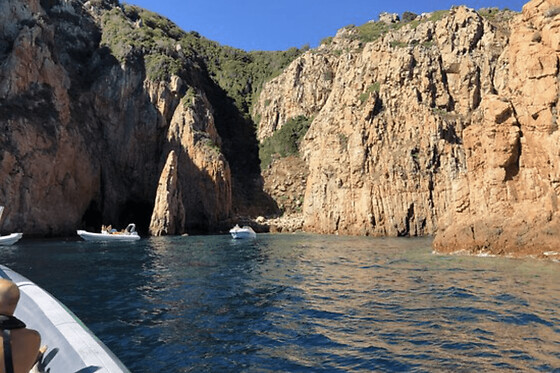 Balade en bateau calanques de Piana et Capo Rosse depuis Porto