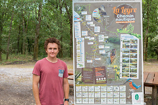Balade en canoë en groupe - Base de loisirs de Testarouman - Pissos (40)