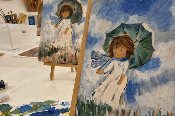 Cours de peinture à Paris 15ème - 1 séance