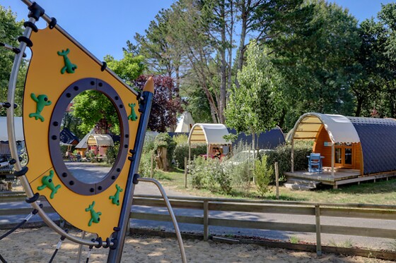 Séjour en famille en roulotte au Camping de l'Étang du Pays Blanc à Guérande (44)