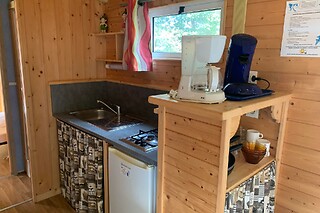 Séjour en famille en roulotte au Camping de l'Étang du Pays Blanc à Guérande (44)