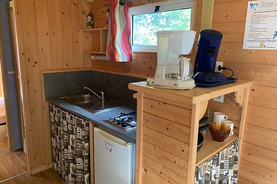 Séjour en famille en roulotte au Camping de l'Étang du Pays Blanc à Guérande (44)