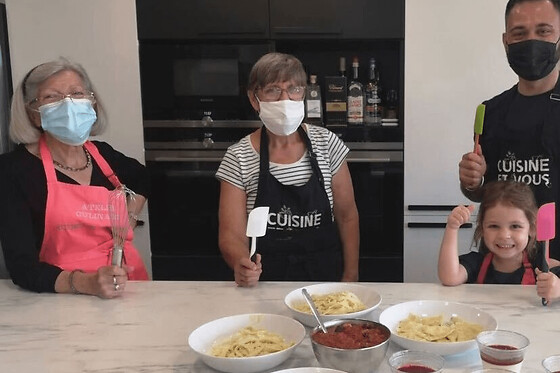 Cours de cuisine spécial pâtes à Montévrain (77)
