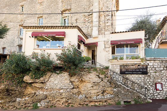 Un repas pour deux au Restaurant L'Ambroisy à Vence (06)