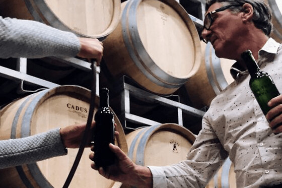 Atelier assemblage de vin au Château Cormeil-Figeac (33)