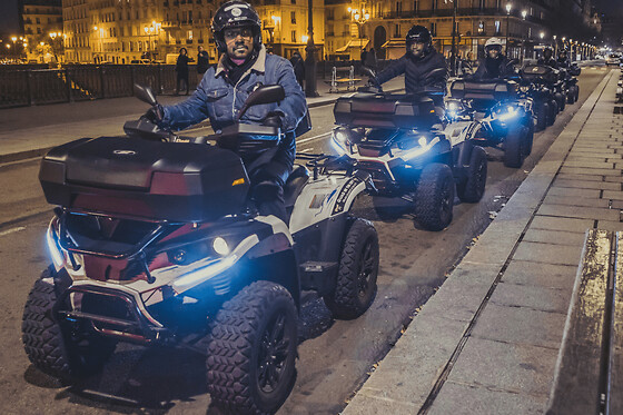 Balade en Quad électrique dans le cœur de Paris - Tarif semaine solo - du lundi au jeudi