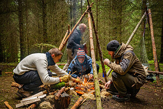 Stage de survie "Bushcraft traditionnel" à Brénod (01) - Stage journée