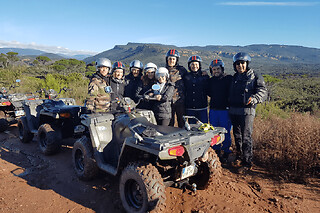 Randonnée Quad proche du Muy dans le Massif des Maures (83) - Rando quad solo - 1h