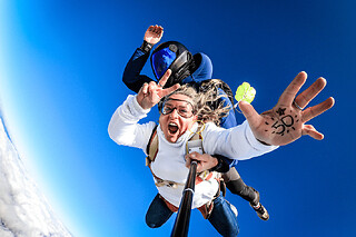Saut en parachute au-dessus des Sables-d'Olonne (85) - Tarif Période Verte