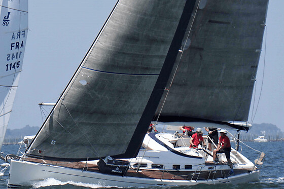 Croisière sportive en voilier sur le bassin d'Arcachon