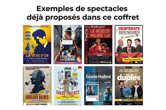 Théâtre à Paris - Spectacle en duo