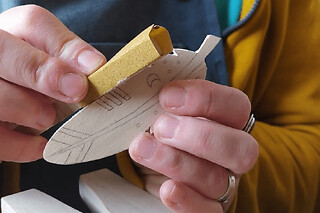 Atelier fabrication d'une plume en bois à Compiegne (60)