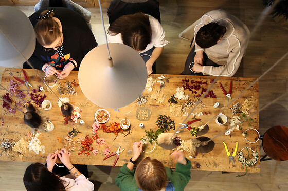Atelier tableau végétal près de Saint-Etienne (43)