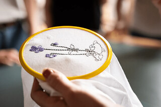 Atelier d'initiation à la broderie à Saint-Louis (68)