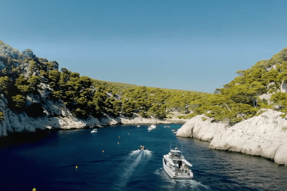 Promenade en bateau dans les calanques de Cassis depuis Bandol