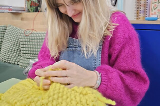 Atelier initiation au tricot à Romainville (93)