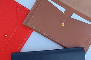 Atelier sac pochette en cuir à Rennes (35)