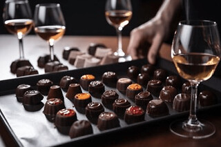 Atelier vins et chocolats au Musée du Vin et du Négoce (33)