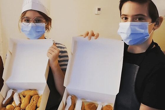 Cours de pâtisserie parent/enfant spécial choux à Villeurbanne