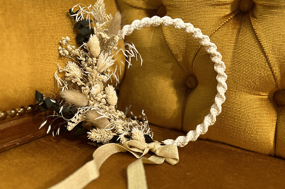 Atelier couronne de fleurs séchées à Toulouse (31)