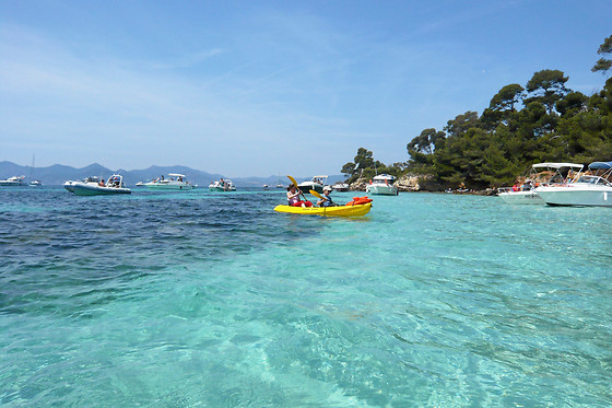 Demi-journée de canoë-kayak en mer pour 4 - Seafirst - Cap d'Antibes (06)