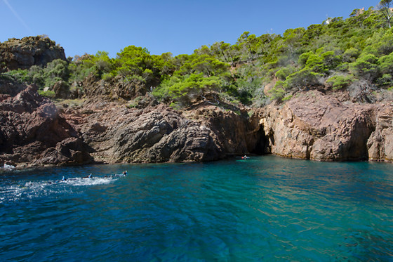 Un baptême de plongée - Port Fréjus (83)